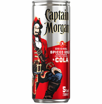 Captain Morgan - SpicedGold & Cola 250ml